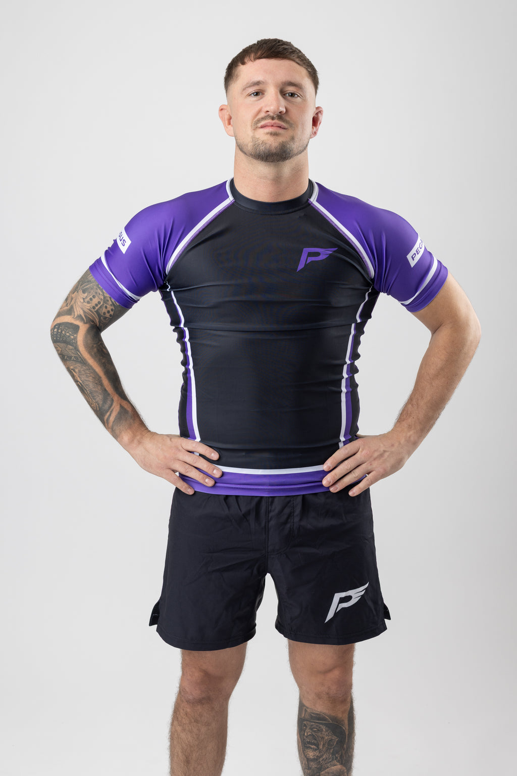 RANKED Purple Rashguard