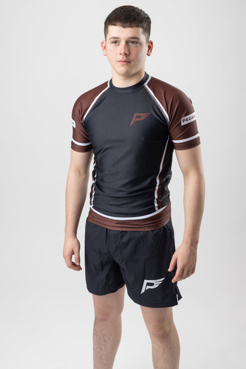 RANKED Brown Rashguard