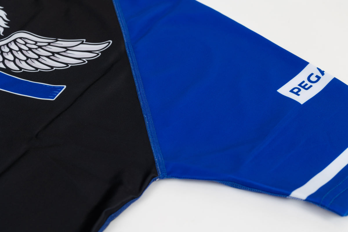 RANKED Blue Rashguard